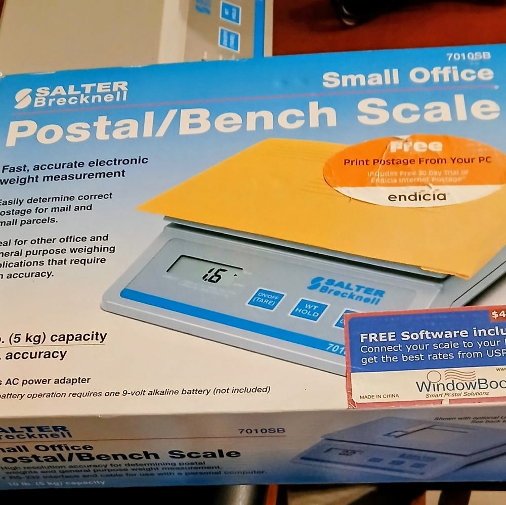 Postal SCALE Can Weigh Items Up To 10lbs
